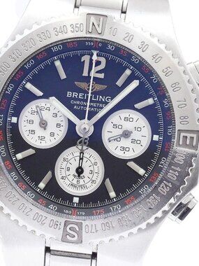 BREITLING Hercules A39362 Chronograph gray Dial Automatic Men's Watch_941160